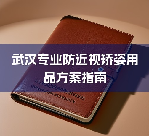 武汉专业防近视矫姿用品方案指南-1